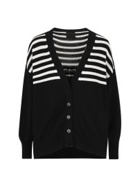 Givenchy 4G striped cardigan at Cettire