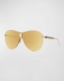 Givenchy 4g Rimless Round Nylon And Metal Sunglasses at Neiman Marcus
