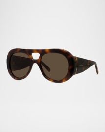 Givenchy Bold 53mm Aviator Sunglasses at Neiman Marcus
