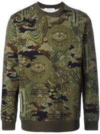 Givenchy Camouflage Print Sweatshirt  420 - Buy SS17 Online - Fast Delivery  Price at Farfetch