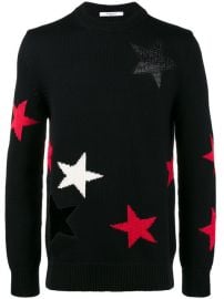 Givenchy Cut Out Star Sweater  1 450 - Shop AW17 Online - Fast Delivery  Price at Farfetch