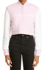 Givenchy Disney x Givenchy Crop Virgin Wool Bomber Jacket at Nordstrom