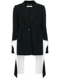 Givenchy Flared Panel Blazer  2 995 - Buy AW17 Online - Fast Delivery  Price at Farfetch