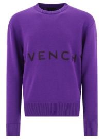 Givenchy Logo Knit Sweater ndash at Cettire