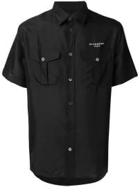 Givenchy Logo button-up Shirt - Farfetch at Farfetch