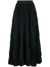 Givenchy Long Pleated Skirt - Farfetch at Farfetch