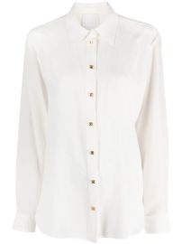 Givenchy Long sleeve Silk Shirt at Farfetch