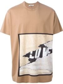 Givenchy Love Print T-shirt - Oand39 at Farfetch