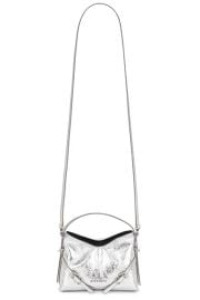Givenchy Nano Voyou Bag in Light Silvery FWRD at FWRD