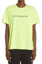 Givenchy Reverse Logo Graphic Tee at Nordstrom