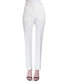 Givenchy Reversible-Seam Skinny-Leg Trousers White at Neiman Marcus