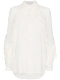 Givenchy Ruffle Button Down Shirt - Farfetch at Farfetch