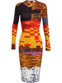 Givenchy Sequin Print Jersey Dress - Jofrand233 at Farfetch