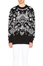 Givenchy Tattoo All Over Sweatshirt in Black   FWRD at Forward