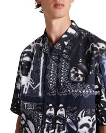 Givenchy x Chito Menx27s Graphic Bandana Sport Shirt at Neiman Marcus