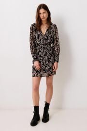 WornOnTV: Victoria’s black leaves print dress on The Young and the ...