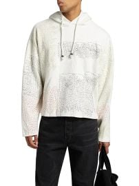 Glass Cypress Multicolor Embroidered Drawstring Hoodie at Saks Fifth Avenue
