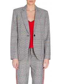 Glen Plaid Blazer by Monse at Farfetch