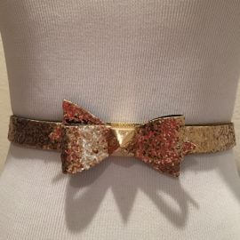 Glenton Glitter Belt at Ted Baker