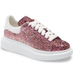 Glitter Platform Sneaker at Nordstrom