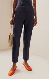 Glittered Twill Straight-Leg Pants By Delpozo at Moda Operandi