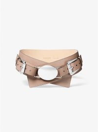 Gloria Leather Belt Michael Kors at Michael Kors