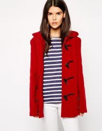 Gloverall  Gloverall Short Duffle Coat at Asos