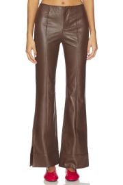 Glow Up Faux Leather Pant at Revolve