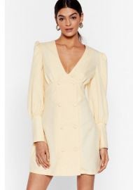 Go Work to Do Mini Blazer Dress at Nasty Gal