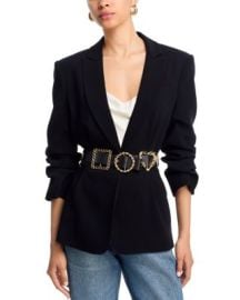 Gold Belt Scrunched Cheyenne blazer at Bloomingdales