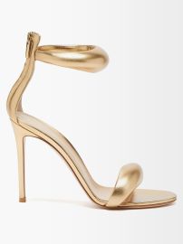 Gold Bijoux 105 leather sandals Gianvito Rossi FASHION US at Matches