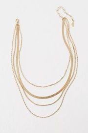 Gold Plated Lara Layer Choker at Free People