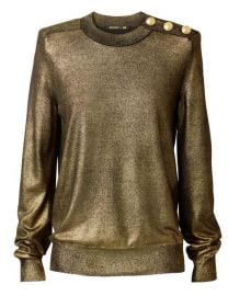 Gold Sweater  Balmain x HM at H&M