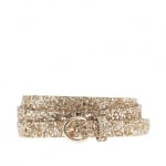 Gold glitter bow belt at J Crew at J. Crew