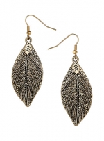 Gold leaf earrings at Dorothy Perkins at Dorothy Perkins