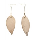 Gold leaf earrings from Diva at Diva