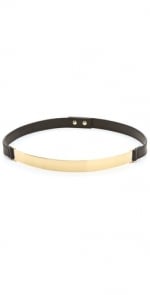 Gold plate belt at Shopbop at Shopbop