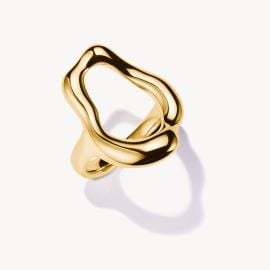Gold-plated ring Natural Beauty THOMAS SABO at Thomas Sabo