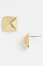 Gold pyramid studs by Vince Camuto at Nordstrom