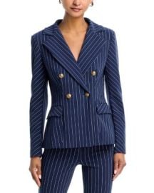 Goldas Pinstriped Double Breasted Blazer at Bloomingdales