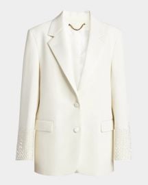Golden Goose Journey Beaded Single Breasted Jacket at Neiman Marcus