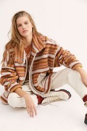 Golden Hour Fleece Dolman Jacket at Free People