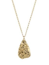 Golden Pyrite Necklace at Peggy Li