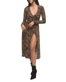 Good American DayNight Printed Wrap Dress - Inclusive Sizing at Neiman Marcus