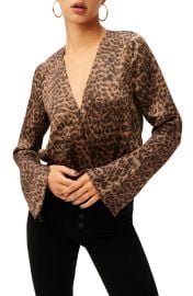 Good American Flowing Faux Wrap Bodysuit at Nordstrom