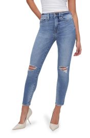 Good American Good Legs Ripped Ankle Skinny Jeans at Nordstrom