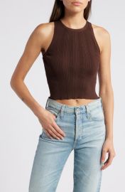 Good American Ribbed Crop Tank at Nordstrom