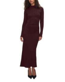 Good American Shine Wide Rib Midi Dress Bloomingdales at Bloomingdales