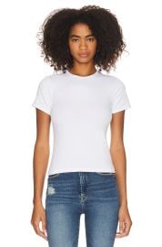 Good American Super Stretch Baby Tee at Revolve
