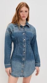 Good AmericanShaped Denim Dress at Shopbop